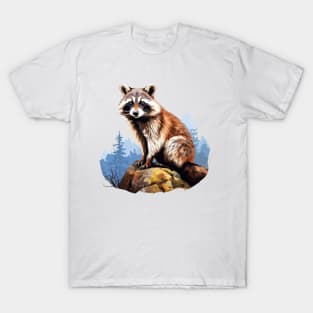 Cute Raccoon Lovers T-Shirt